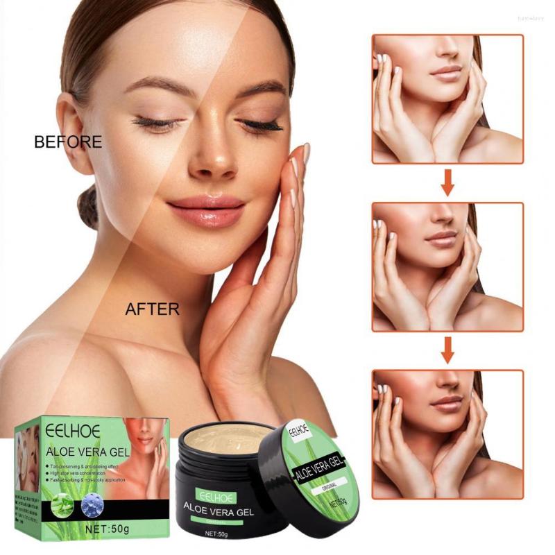 

Makeup Sponges Sweatproof Safe Reduces Dryness Itching Aloe Vera Gel Soothing After-sun Repair Cream Anti-UV For Outdoor