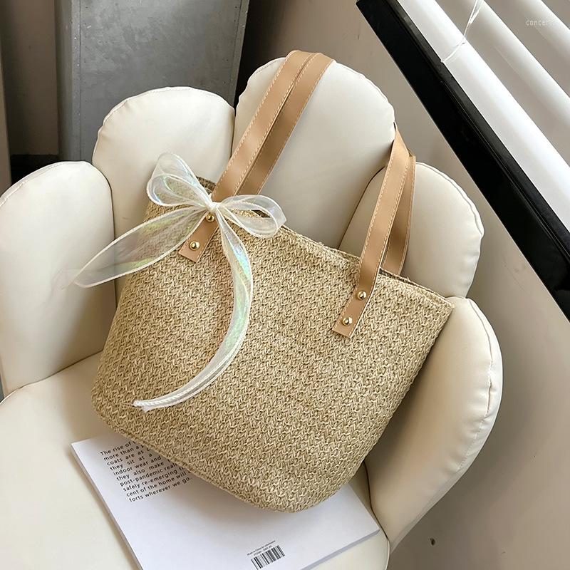

Evening Bags Stylish And Simple Bag Women's Spring Fashion Shoulder Messenger Texture Portable Tote, Khaki