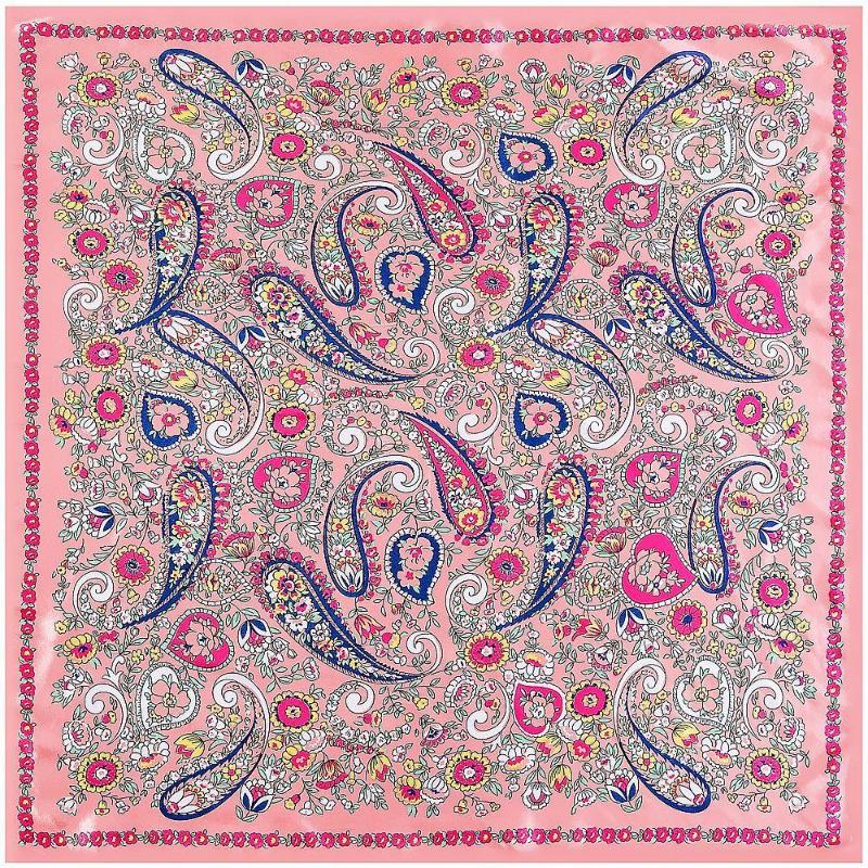 

Scarves Silk Scarf Women Vintage Small Cashews Print Square Wraps Head Handkerchief Wholesale Hijabs Foulards Bandana 90CM