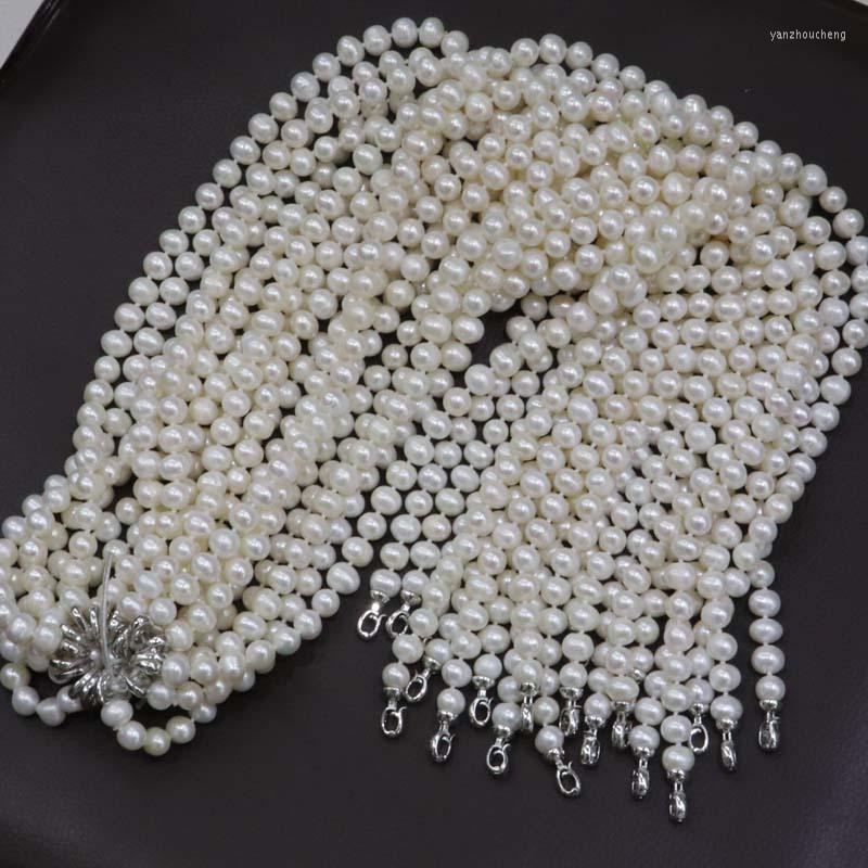 

Choker Wholesale 10 Qty 50cm Length 9-10mm Real Fresh Water Pearl Necklace #318