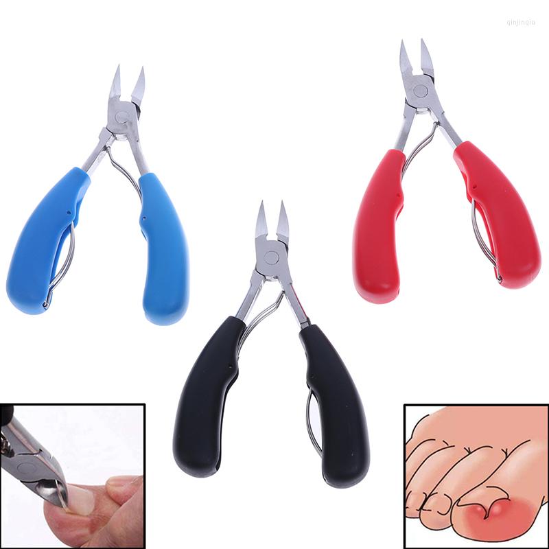 

Nail Art Kits 1Pcs Thick Nails Ingrown Toenails Nippers Cutters Dead Skin Dirt Remover Pedicure Care Tool Toe Clippers Correction
