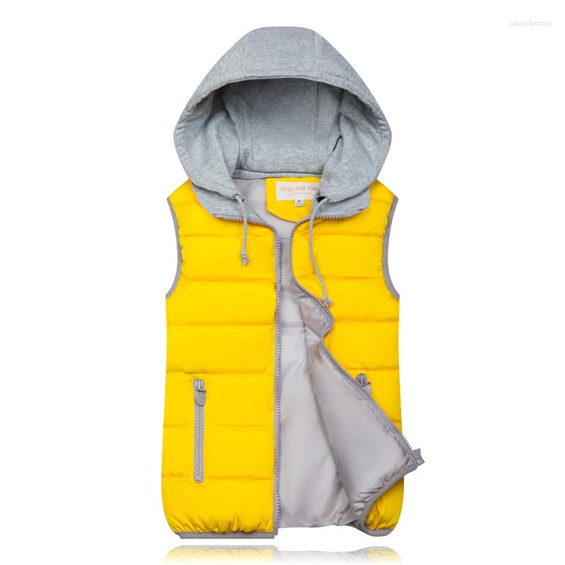 

Women's Vests 2022 Winter Coat Women Hooded Warm Vest Plus Size Cotton Down Jacket Female Waistcoat Varsity Wadded Sleeveless 10 Color, Green