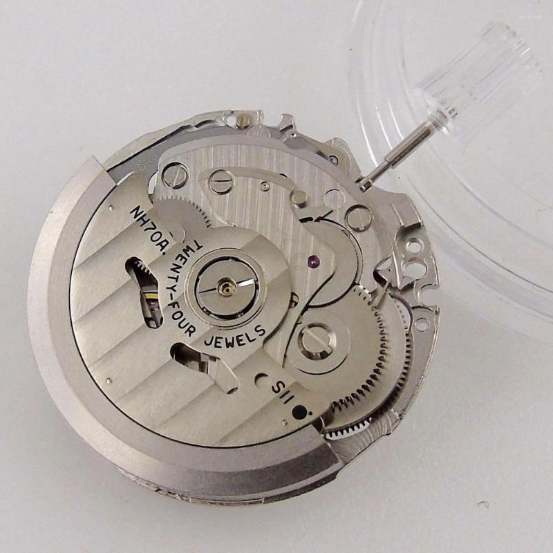 

Watch Repair Kits Parts Genuine NH70A Automatic Movement 24 Jewels Hollow Steel Face