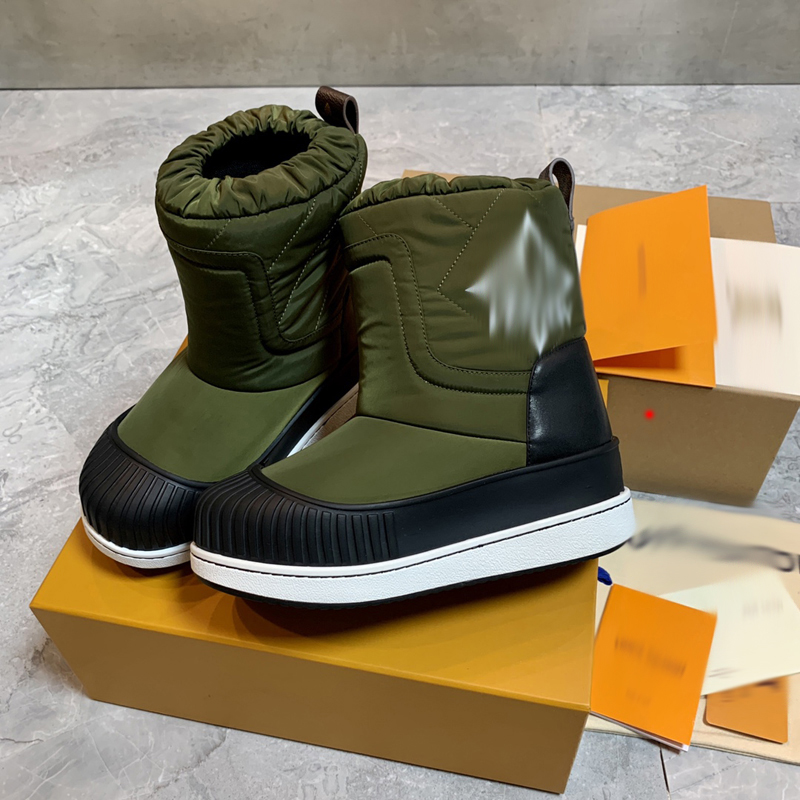 

2023 Fashion Designer boots Women Shoes Winter Boots Ladies Girls Silk Cowhide Leather High Top Womens Flat Ankle Boot -G095, Picture color