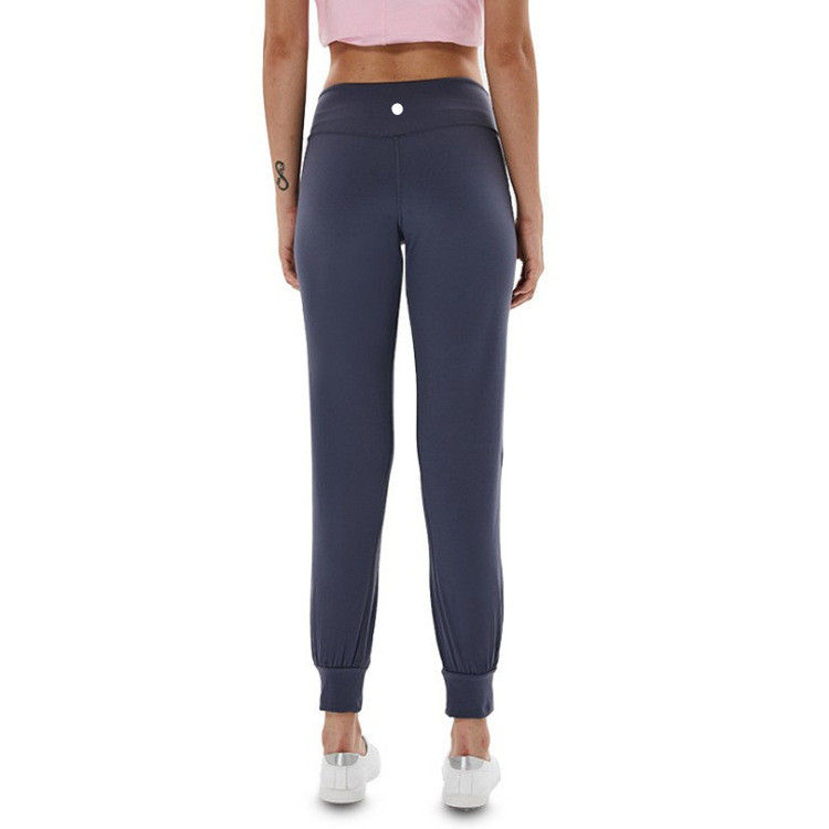 

LL Women Yoga Outfit Running Joggers Casual Training Fitness Sweatpants with Two Side Pockets Exercise Pants, Extra shipping cost