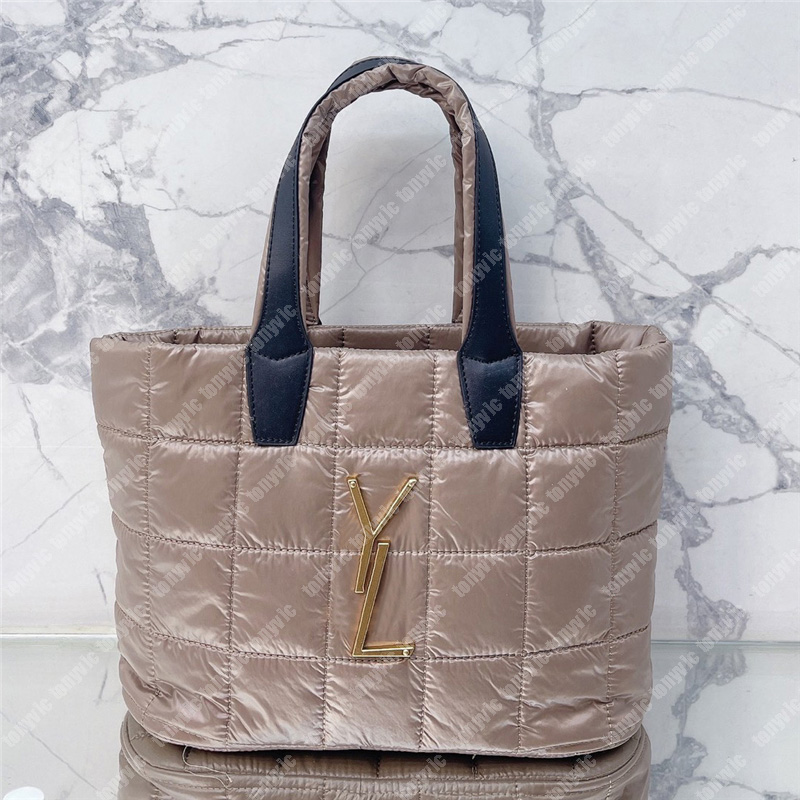 

Winter Designer Tote Bags Zipper Fashion Handbag For Women Casual Shoulder Bags Solid Mens Handbags Brand Ladies Luxurys Totes Bag, Black