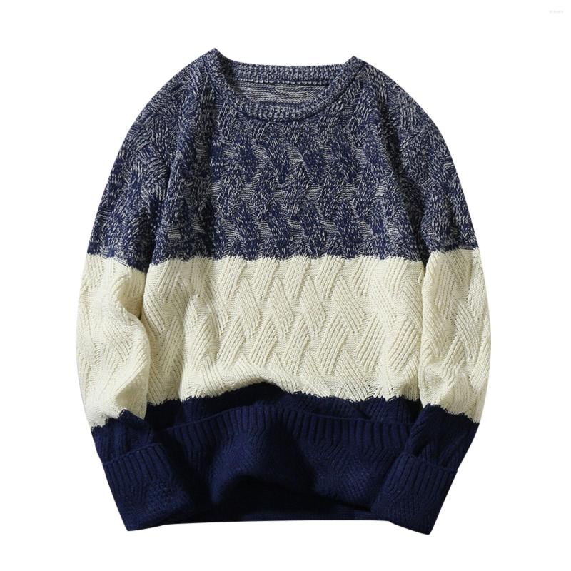 

Men's Sweaters Autumn Winter Men's O-Neck Sweater Knitting Pullovers Round Neck Knitted Warm Men Jumper Slim Fit Casual, B-grey