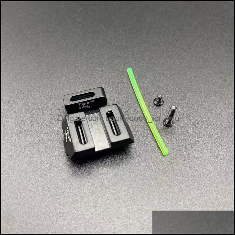 

Tactical Accessories Tactical Accessories G17 G34 Pi Fiber Optic Front And Rear Sights Hunting Night Vision Riflescope For Glock Kub Dhpsu