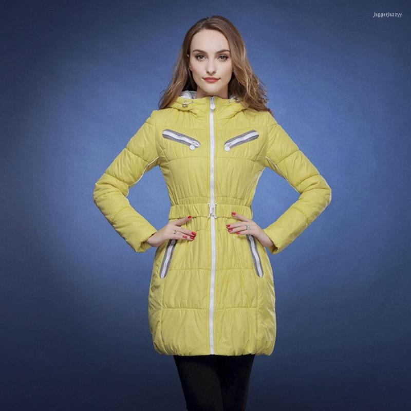 

Women's Trench Coats 2022 Spring Autumn And Winter Jacket Women Slim Fashion Long Parka Candy Color Coat V561, 9250 grey
