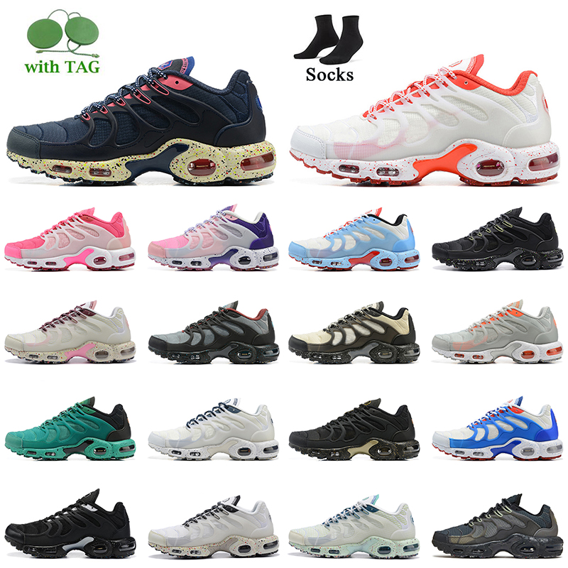 

2022 Tn Plus Running Shoes Tuned Tns Women Mens Terrascape White Red Black Barely Volt Navy Blue Purple Pink Tan Burgundy Deep Grey Orange Dark Green Trainers Sneakers, C14 39-46 deep grey