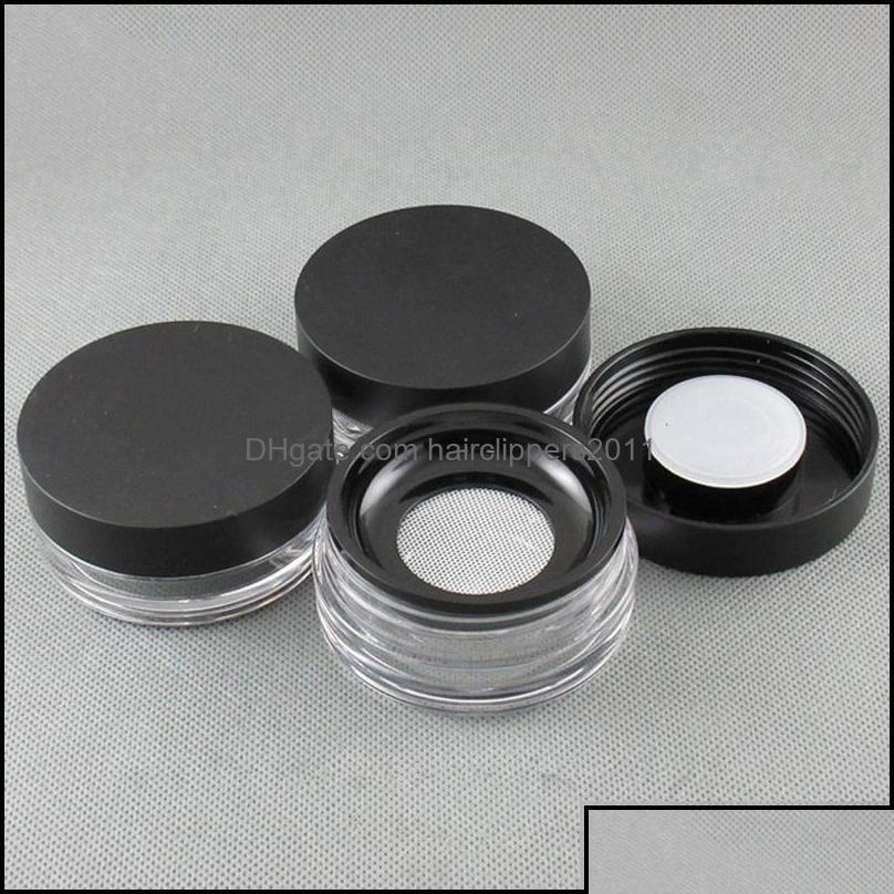 

Other Health Beauty Items Loose Powder Container With Elastic Screen Mesh Net Black Cap Sifter Jar Box Cosmetic Case F2273 Drop Deli Otf3J