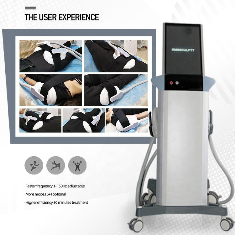 

2023 EMS Slimming Machine Electromagnetic Muscle Stimulate Body Contouring Sculpting Equipment 7Tesla Energy