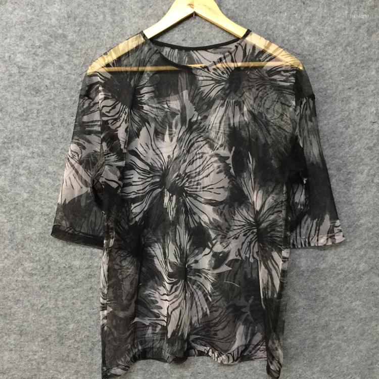 

Men's T Shirts Bn1794 Fashion Men's Tops & Tees 2022 Runway Luxury European Design Print Party Style T-Shirts Clothing, Dark grey