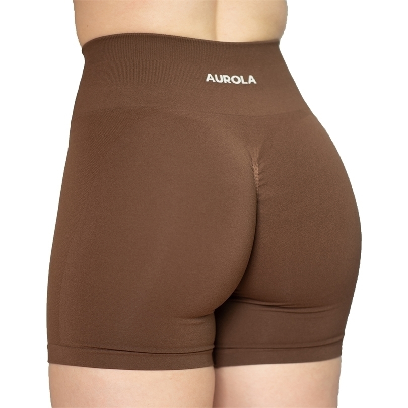 

Yoga Outfits AUROLA Store Workout Tights for Women Seamless Scrunch Ahorts Gym Running Sport Active Fitness Intensify Shorts 221101 ER8W, Tuxedo blue