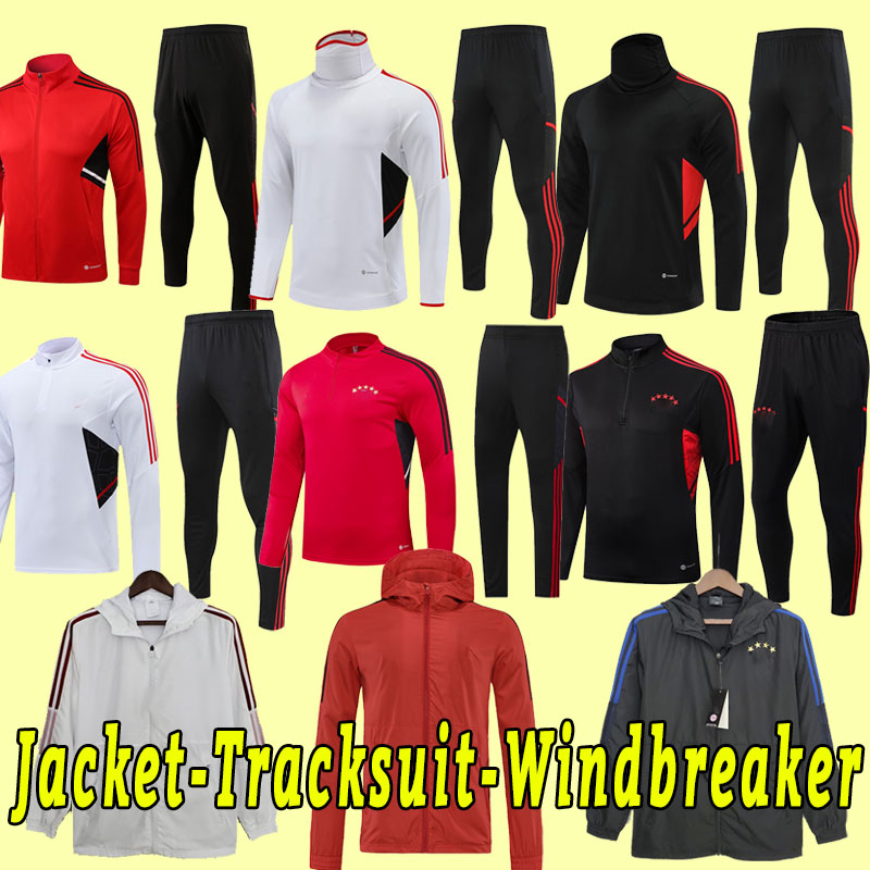 

BAYERN DE LIGT soccer jerseys 22 23 MANE SANE HERNANDEZ MUNICHes GNABRY GORETZKA MULLER DAVIES KIMMICH 2022 2023 Tracksuit windbreaker Jacket long sleeve men kids, As shown