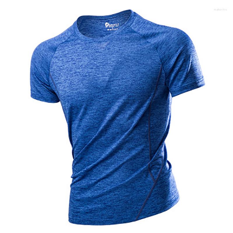 

Men's Suits X566-2022 Summer Quick-drying Tshirts Men's Loose Sports Tshirt For Men Bottoming Shirts Short-sleeved Ice Silk Mesh, X566-4