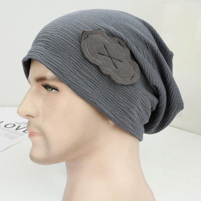 

Berets Winter Beanie Chic Anti-shrink Lady Autumn Cap Baggy, White