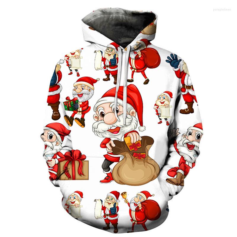 

Men' Hoodies Autumn And Winter Merry Christmas & Sweatshirts Decoration Men Women Family Casual Green Pullover, Mlms2685