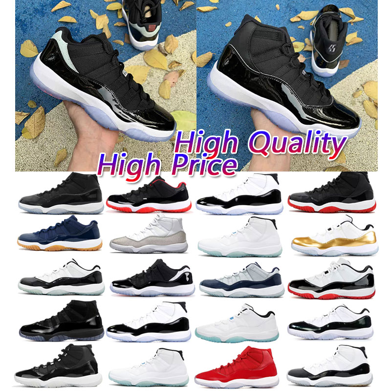 

Basketball Designer Shoes Sports Sneakers Bred Patent Platform 2022 25Th Anniversary Bred Low Concord Unc Cap Legend Blue With Box Jumpman 11 11S Mens And Gown, As pic38