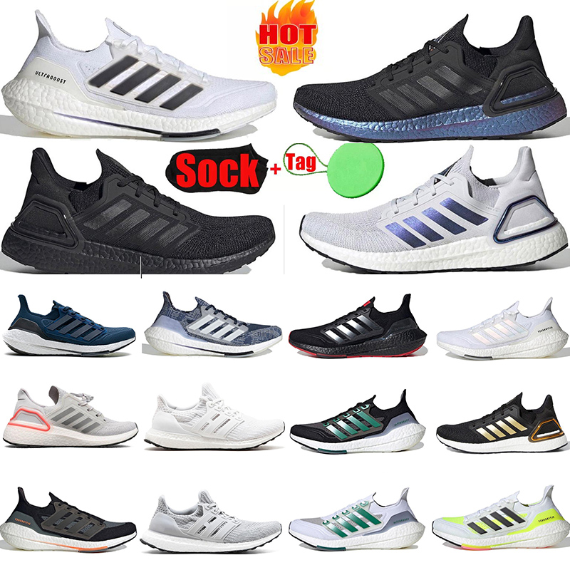 Ultraboosts 20 chaussures de course baskets d'entraîner triple noir blanc solaire bleu or métallique indigo purple concepteur ub 6.0 hommes femme
