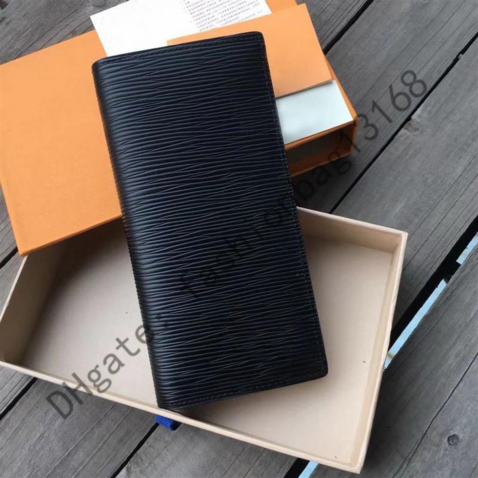 

007 luxurys designers men wallet Fashion Clutch purses Classic Pallas Wallets Bag Cards With Box qwert316n, Shipping fee