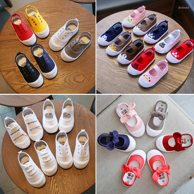 

Athletic Shoes Canvas Cute Animal Cartoon Causal Kid For Boys Girl Infant Soft Sole Girls Sneakers Comfortable Children Non-slip Footwear, C01 yellow