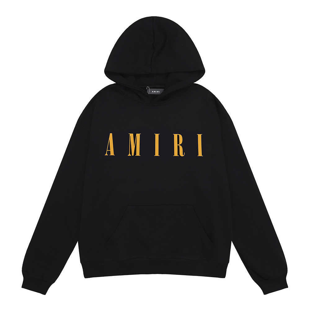

Men' Hoody Hoodie Casual Sweater Designer Sweatshirt Amii Autumn Winter Fashion Simple Letter Print Loose Fat Thin Leisure Long Sleeve Plush Pullover, Black and white
