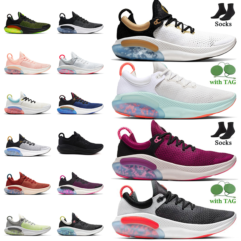 

Joyride Running Shoes Mesh Cushion Runner Sneakers Top Fashion Women Mens China City of Speed Platinum Tint Raspberry Red Oreo Summit White Black Grey Pink Trainers, #7 40-45 sail