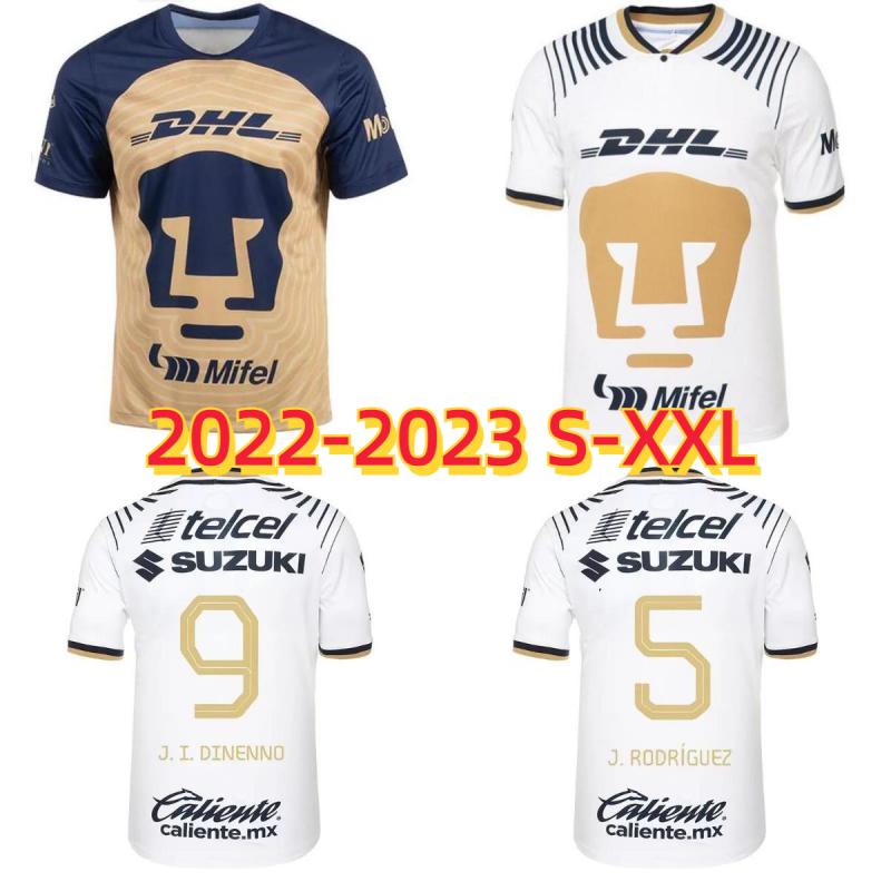 

22 23 Club Universidad Nacional UNAM PUM Soccer Jerseys 2022 2023 Home Away Gold Stadium Jersey Castillo Camiseta PRE-MATCH Man Football Shirts S