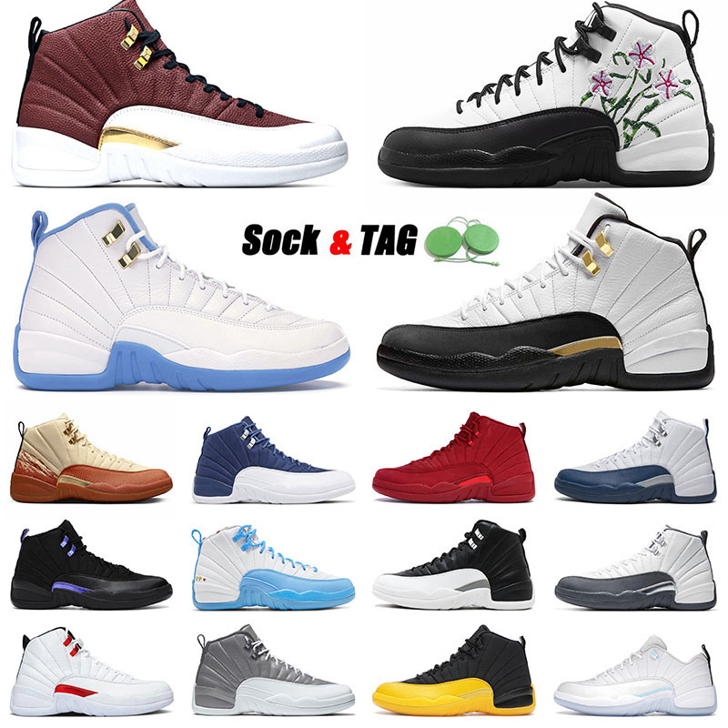 

Wholesale J12 OG Basketball Shoes Jumpman 12 Hot Fashion Original Sneakers Trainers Stealth FIBA Dark Grey Eastside Golf Bulls Hyper Royal Mens US12 US13 Eur36-47, P13 40-47