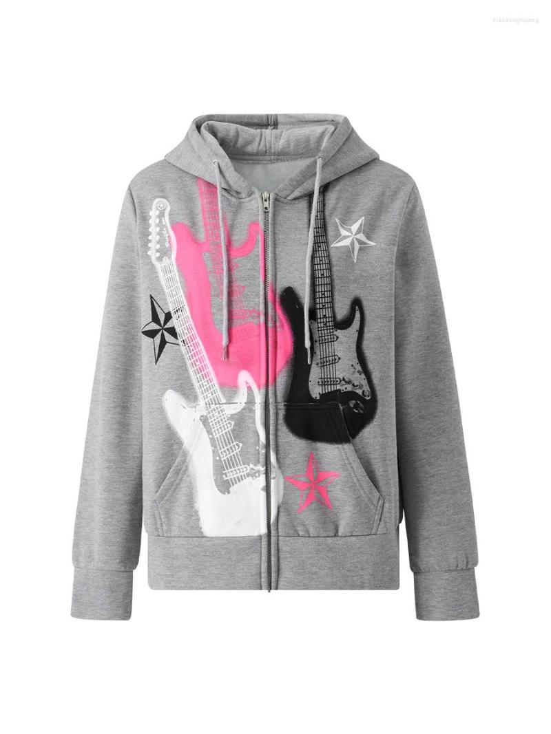 

Women' Hoodies Y2k Full Zip Up Hoodie Women Men Oversized Goth Sweatshirt E-Girl Rhinestone Long Sleeve Graphic Jacket Streetwear, 21-black