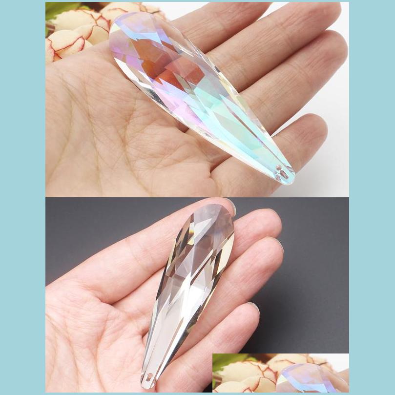 

Other 2Pcs Many Color Faceted Glass Crystal Big Waterdrop Loose Beads For Diy Jewelry Making Pendant Necklace Drop Delivery 2022 Fin Dhtcm