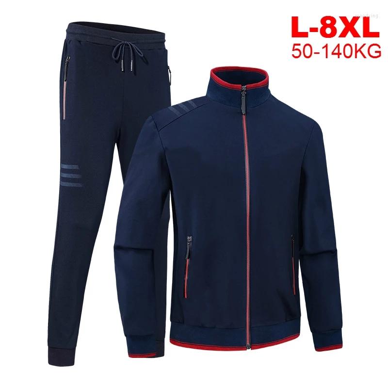 

Men's Tracksuits Streetwear Hoodie Pants Suit Sportswear Sweat Sets Man Men's Jackets Tracksuit Set Men Plus Size 9xl 8xl Track Suits, Red