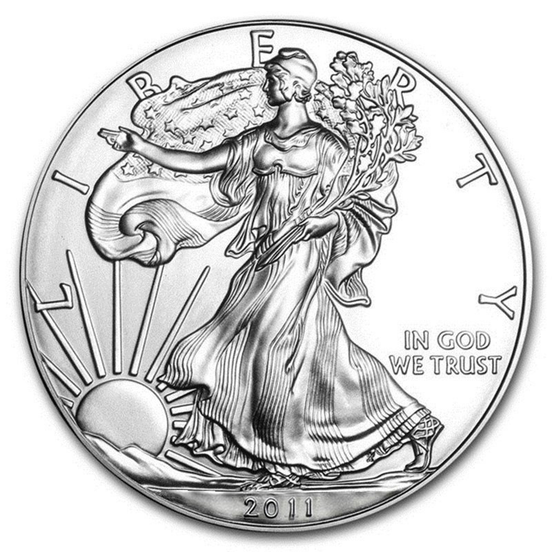 

Spot Arts US Statue of Liberty Coins 2011/2022 Eagle Ocean Coins Silver Coin Antique Crafts Commemorative Medal