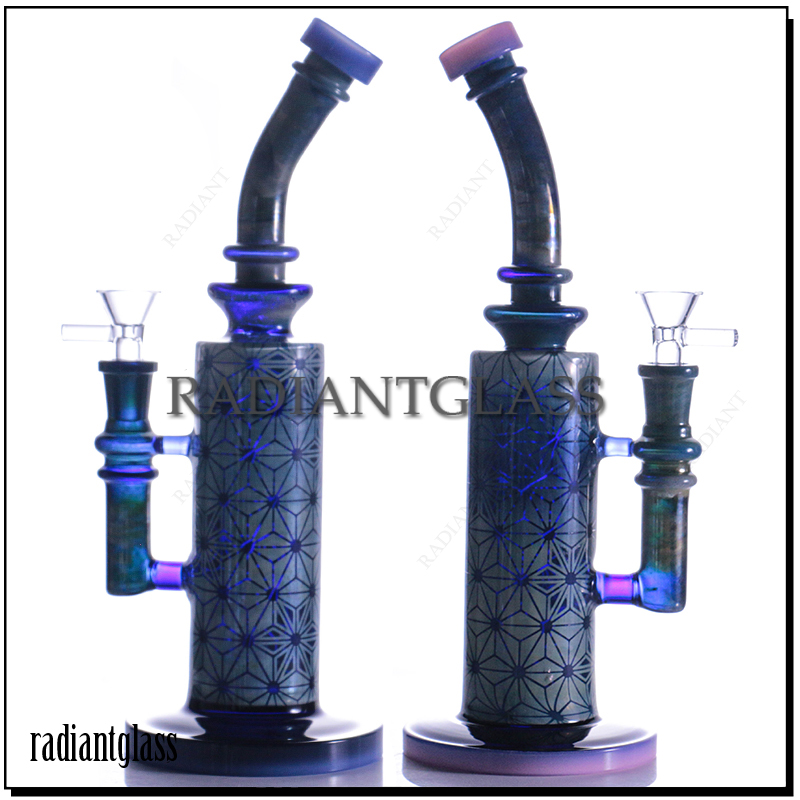 

Hookah Beaker 9mm Bongs 18" 14" and 12" glass water pipe have elephant Joint Super Heavy bong