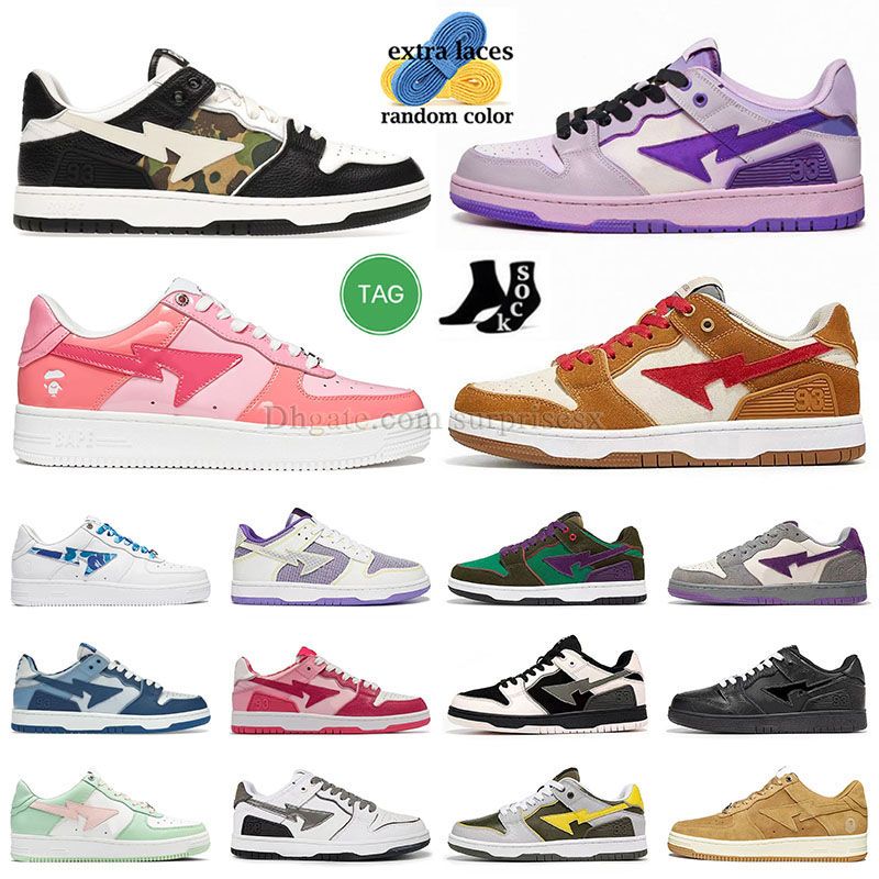 

court purple running shoes mens womens fashion casual shoe designer white green camo blue pink black phantom olive dark mocha brown suede red unc leather sneakers, 43