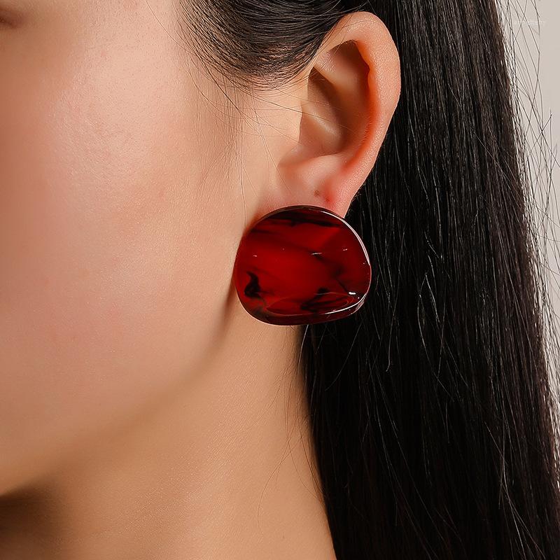 

Backs Earrings 1 Pair Sell Fashion Circular Clip For Women Geometric Statement Earring Metal Earing Hanging Jewelry Trend