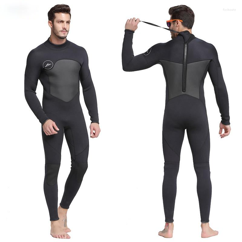 

Men's Tracksuits Men 1.5mm Neoprene Wetsuit High Elasticity Stitching Warm Surfing Diving Equipment Jellyfish Clothing Long Sleeved, Picture shown