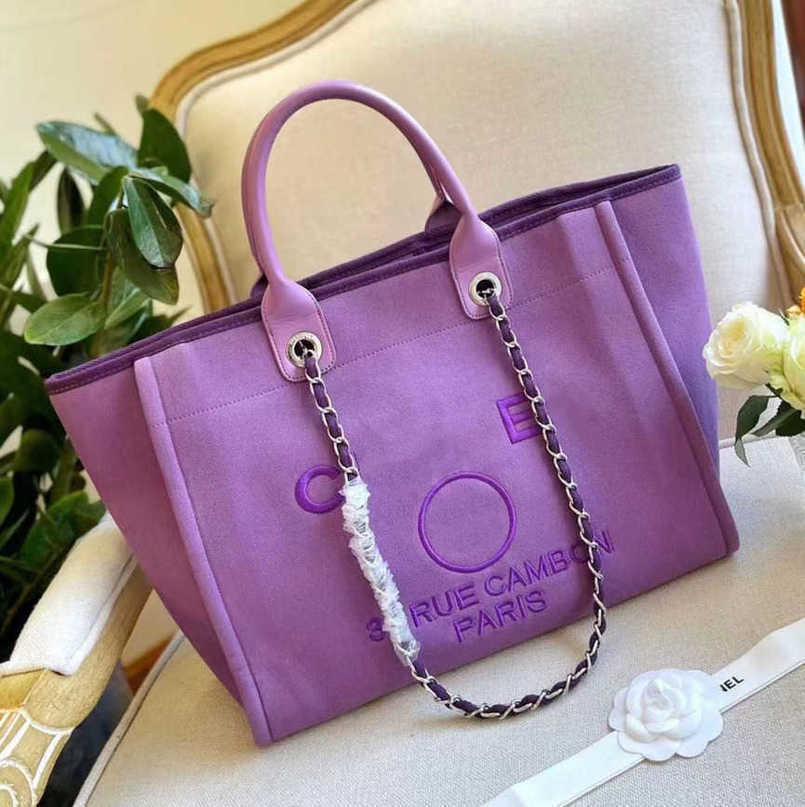 

Women's Luxury Classic Packs Handbags Beach Bags Ch Brand Canvas Embroidered Women Evening Bag High Quality Big Handbag Designers Large Pack Female Backpack 8w7e
