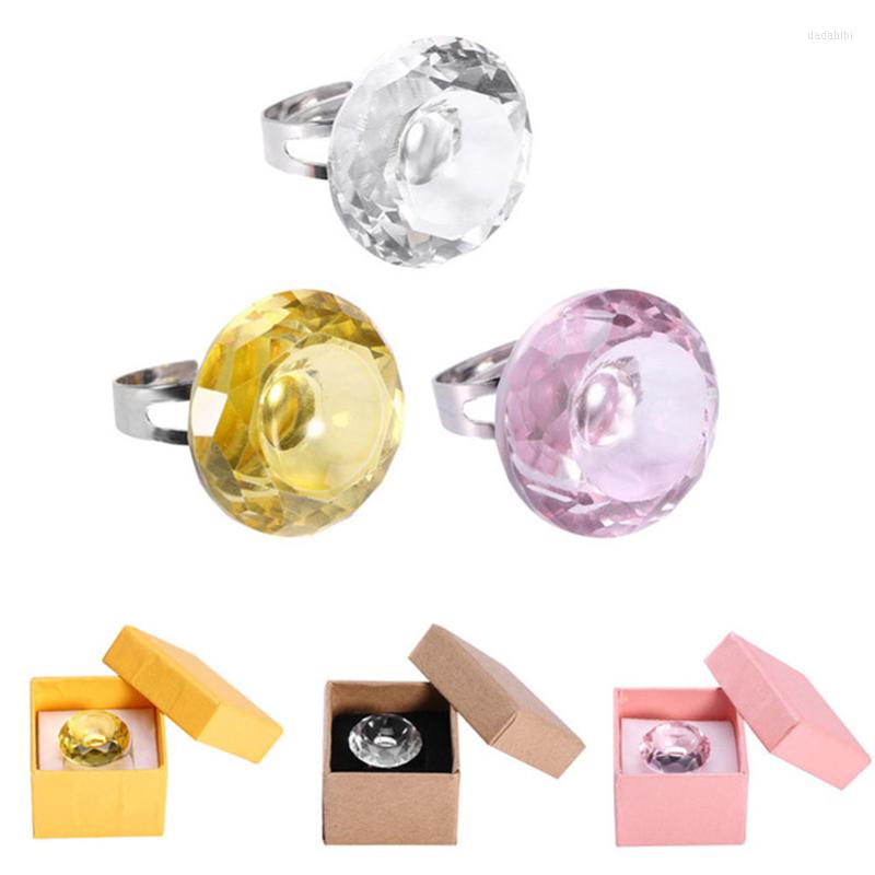 

Tattoo Inks 3Colors Non-disposable Acrylic Crystal Pigment Ring Cup Ink Holder Container For Eyebrow Lip Permanent Machine