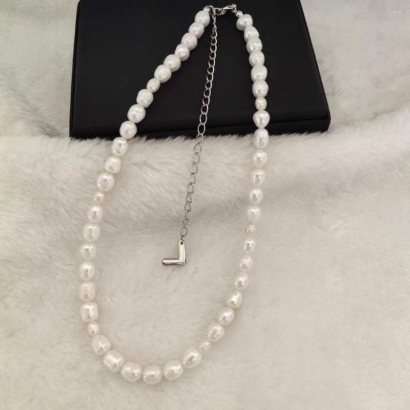 

Choker Simple Style Freshwater Pearl Necklace And Elegant