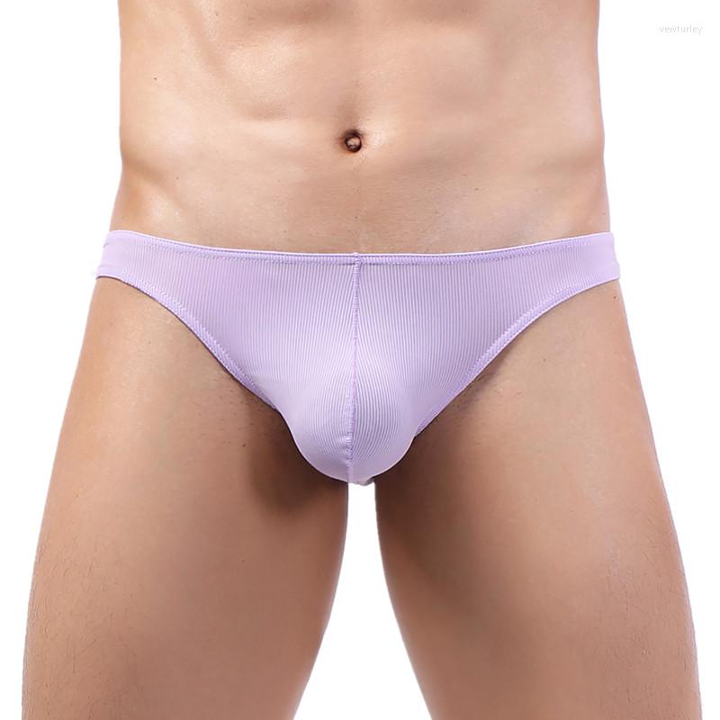 

Underpants Men Sexy Briefs Thin Breathable Underwear Thongs Jockstraps Low Waist Elasticity G Strings Gay Penis Pouch Male Panties Bikini, Black