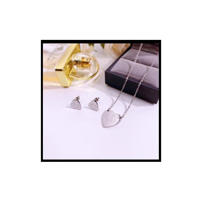 Collier de cr←ateur ←charpe femmes de luxe bijoux de mode de mode Collier d'oreilles cadeaux de la Saint-Valentin pour les couples pour se offrir