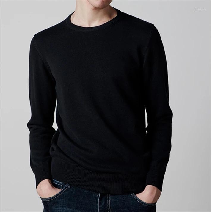 

Men's Sweaters High Quality Men Alligator Spring Autumn Casual O-neck Cotton Jersey Jumper Hombre Homme Pullover Knitted Sweater, 4-dark blue