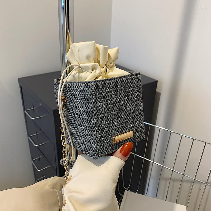 

Evening Bags Box Small Bag Women's Fashion Casual Girl's Crossbody Chain, Brown