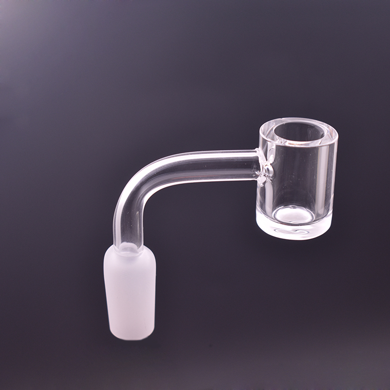 

Flat Top Quartz Banger Nail Long Neck Smoking Accessories 4mm Round Bottom Domeless Nail for Glass Bong Dab Rig 10mm 14mm 18mm Male Femlae Frosting