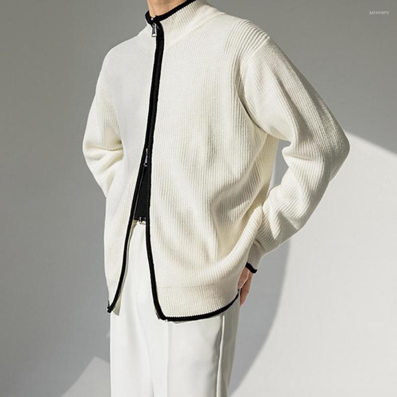 

Men's Sweaters Spring Sweater Coat Stylish Anti-pilling Cardigan Men, Black