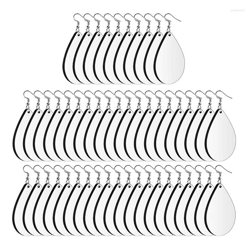 

Dangle Earrings N84D Blank Sublimation Drop Shape For Women Girl DIY Jewelry Keychain 50pcs