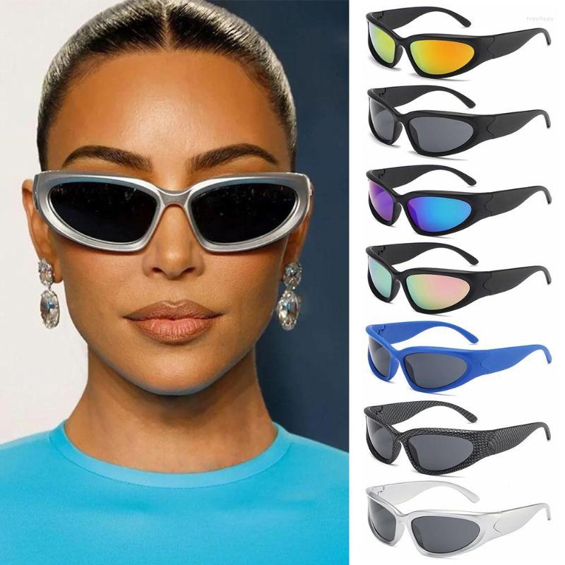 

Sunglasses UV400 Steampunk Eyewear Cycling Driver Glasses Polarized Sports Sun Shades