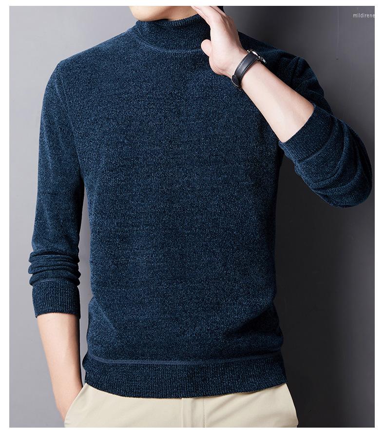 

Men's T Shirts 2022 Men Fashion Shirt Tees Slim Tops Male Stretch T-shirt Turtleneck Long Sleeve Tee High Collar Men's Cotton, Wine red